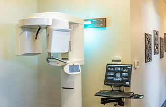 Advanced dental scanner in Waco dental office