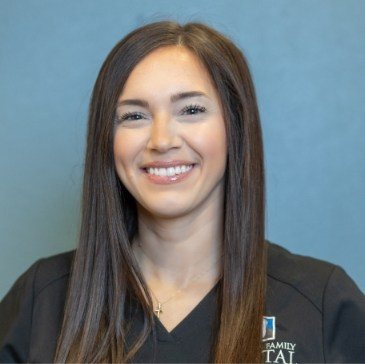 Registered dental hygienist Emily