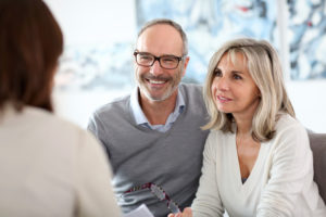 couple at a professional consultation